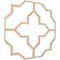 Ekena Millwork 33W x 33H x 38T Small Laird Decorative Fretwork Wood Ceiling Panels, Red Oak CELW33X33X0375LRDRO - alternate 2
